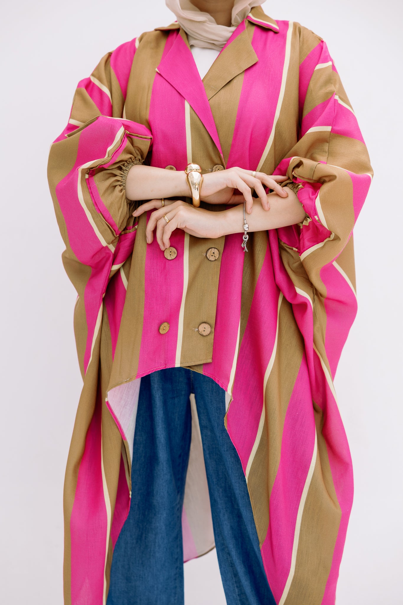 Brown Stripe Jacket