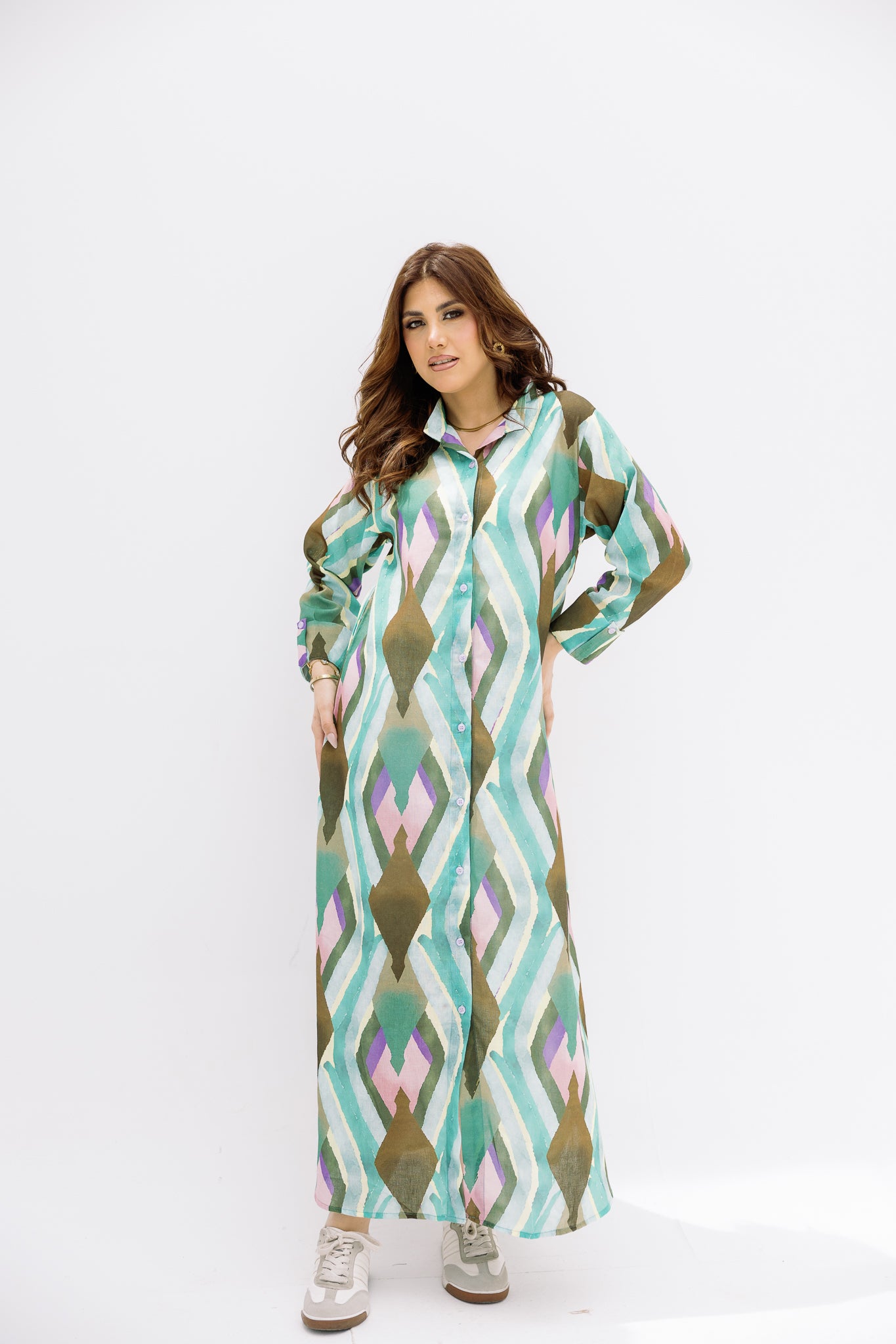 Aqua Shades Dress