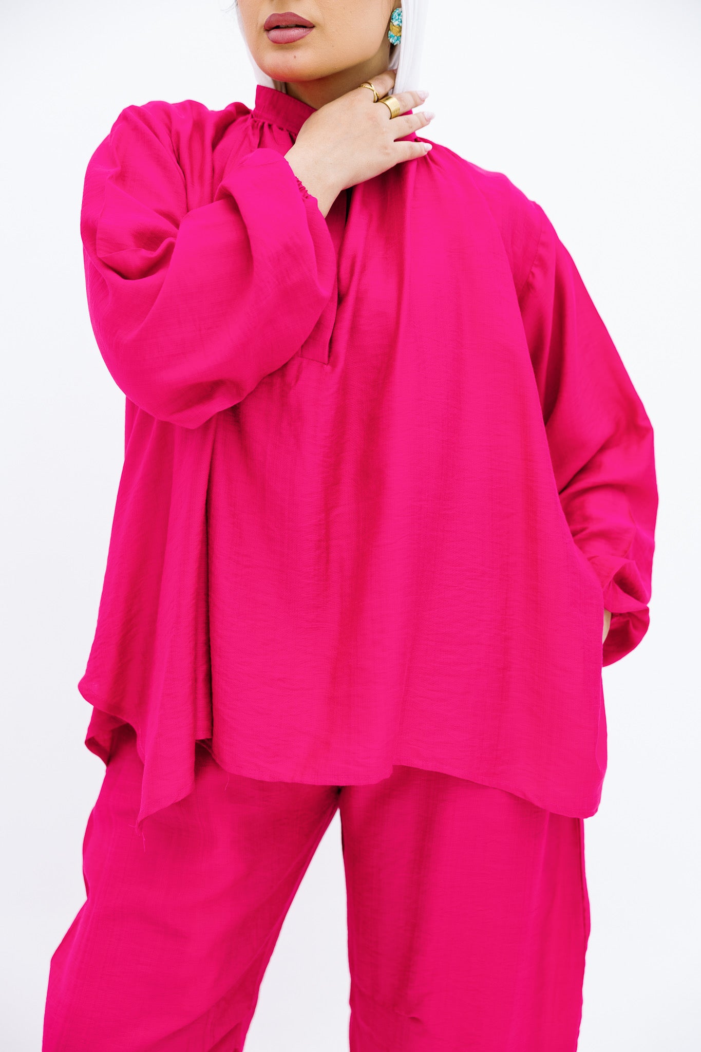 Pink Basic Blouse