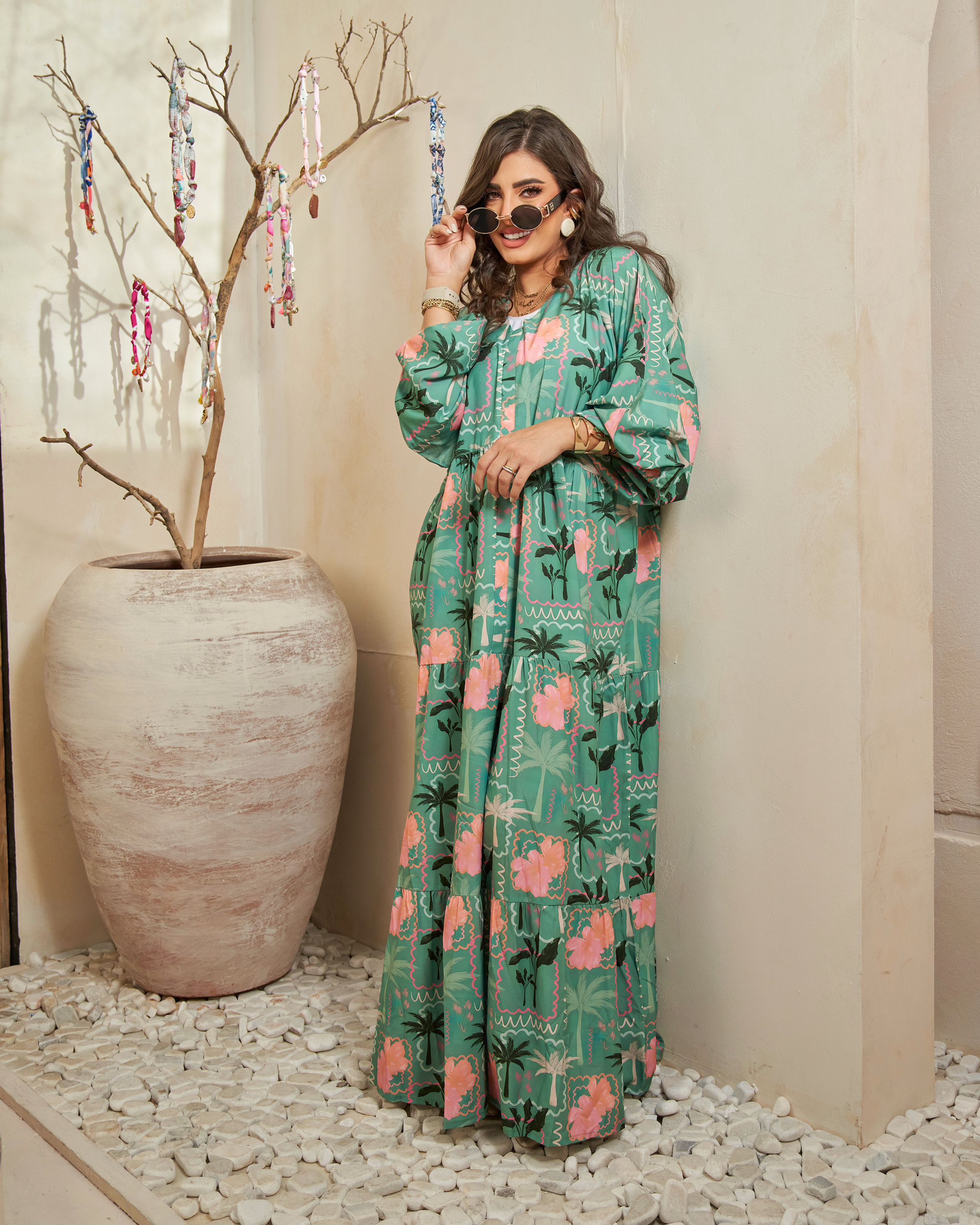 Olive Pinky Dress