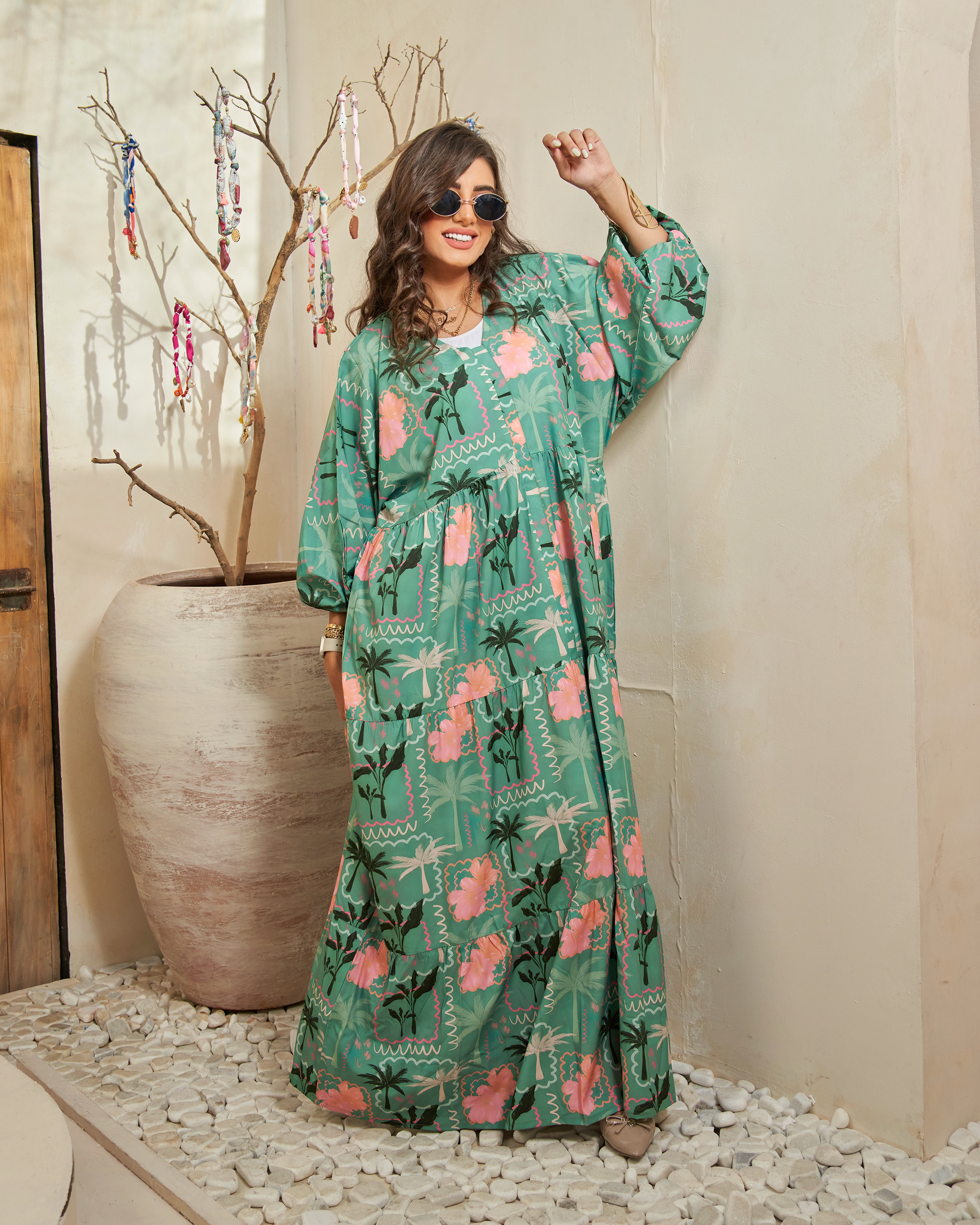 Olive Pinky Dress