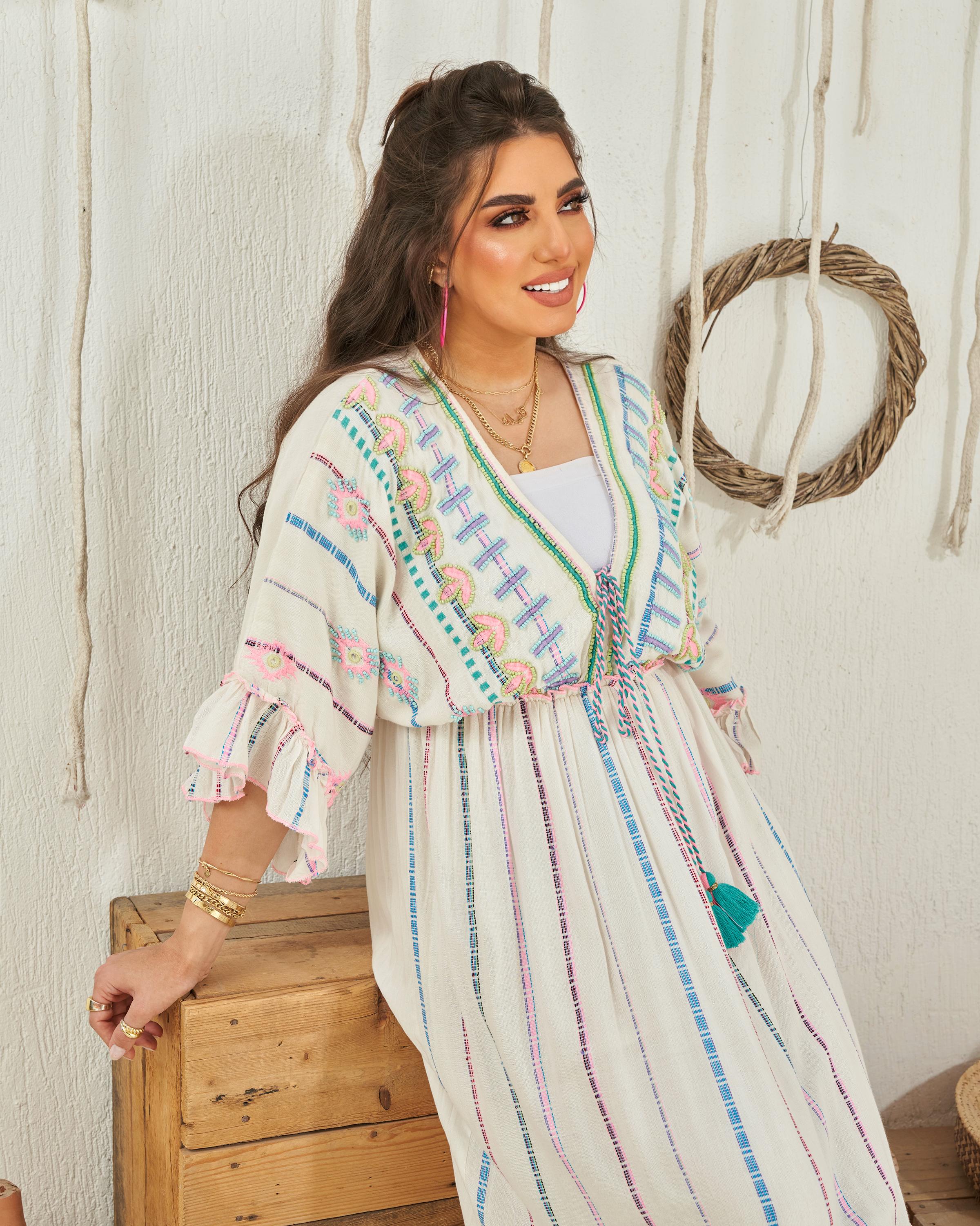 Bloom White Dress