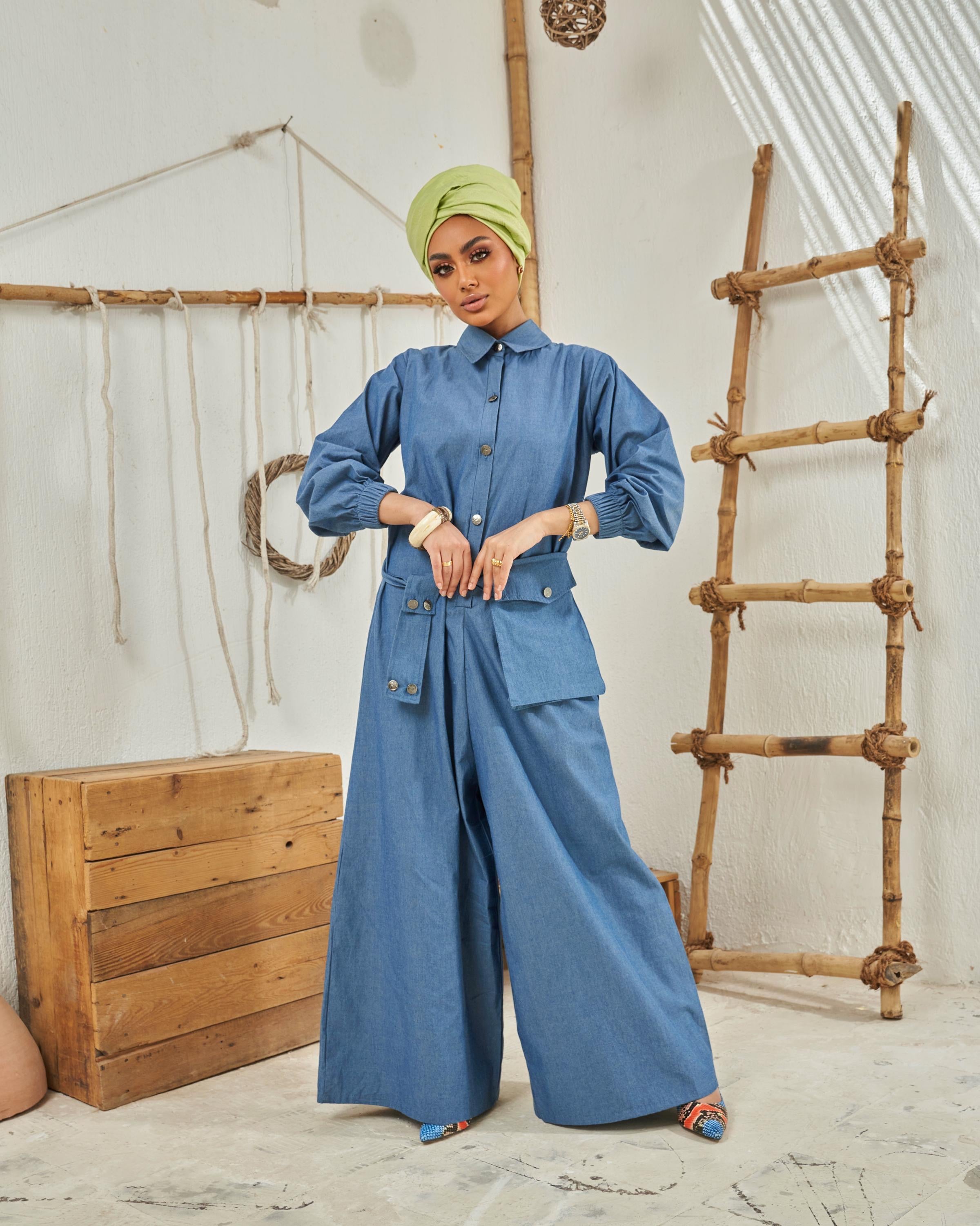 Comfy Jeans Jumpsuit