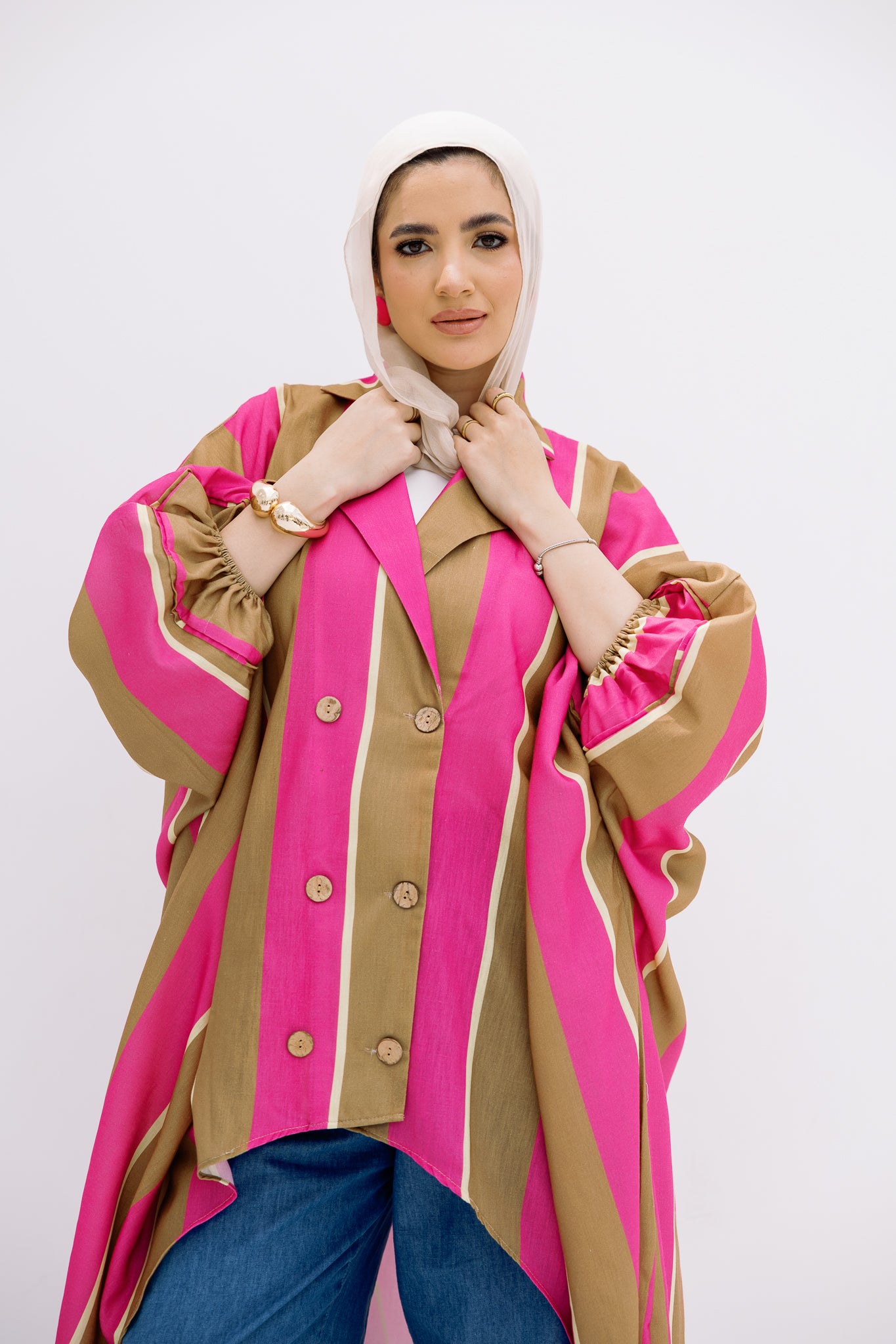 Brown Stripe Jacket