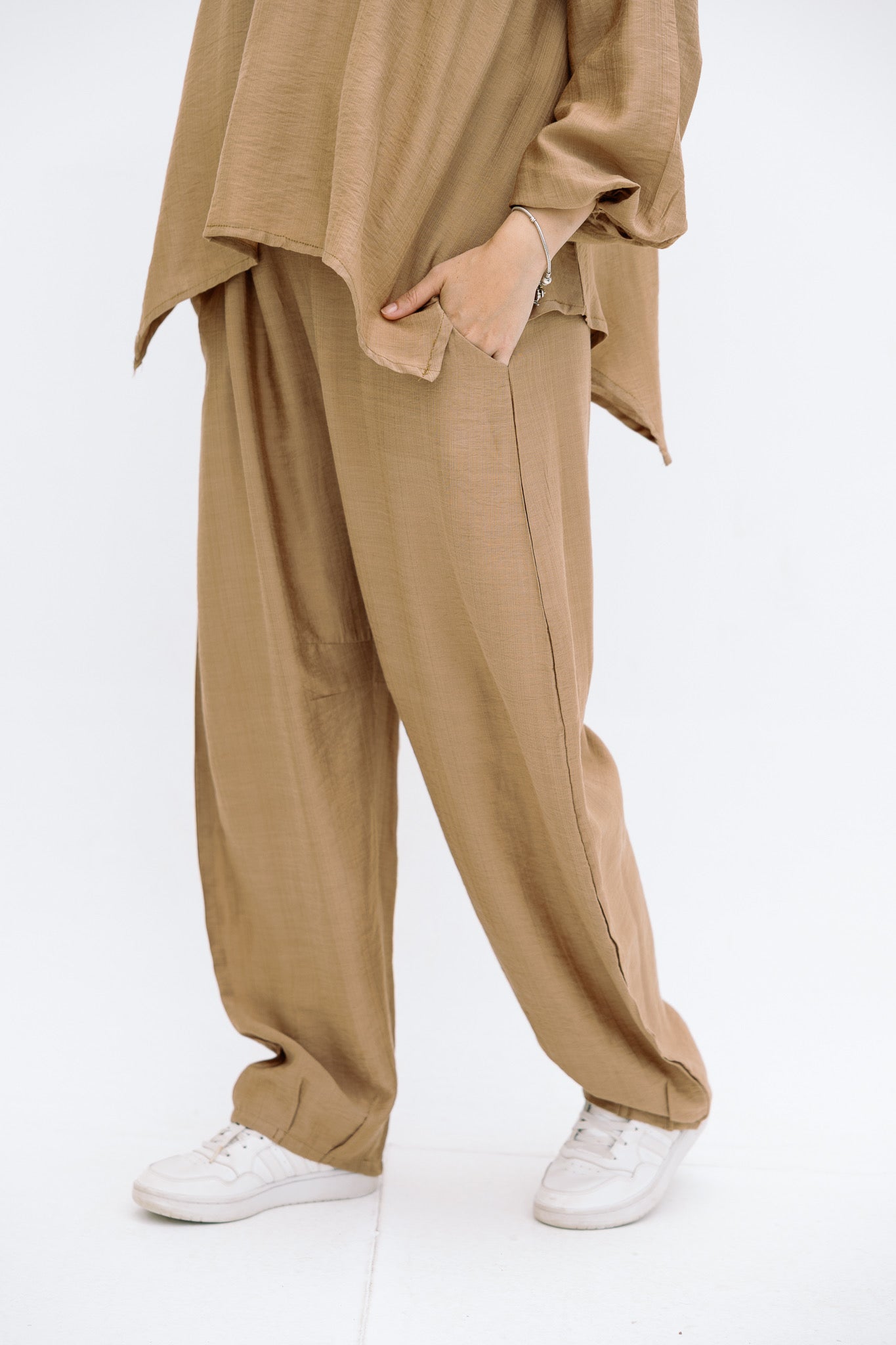 Beige Pants