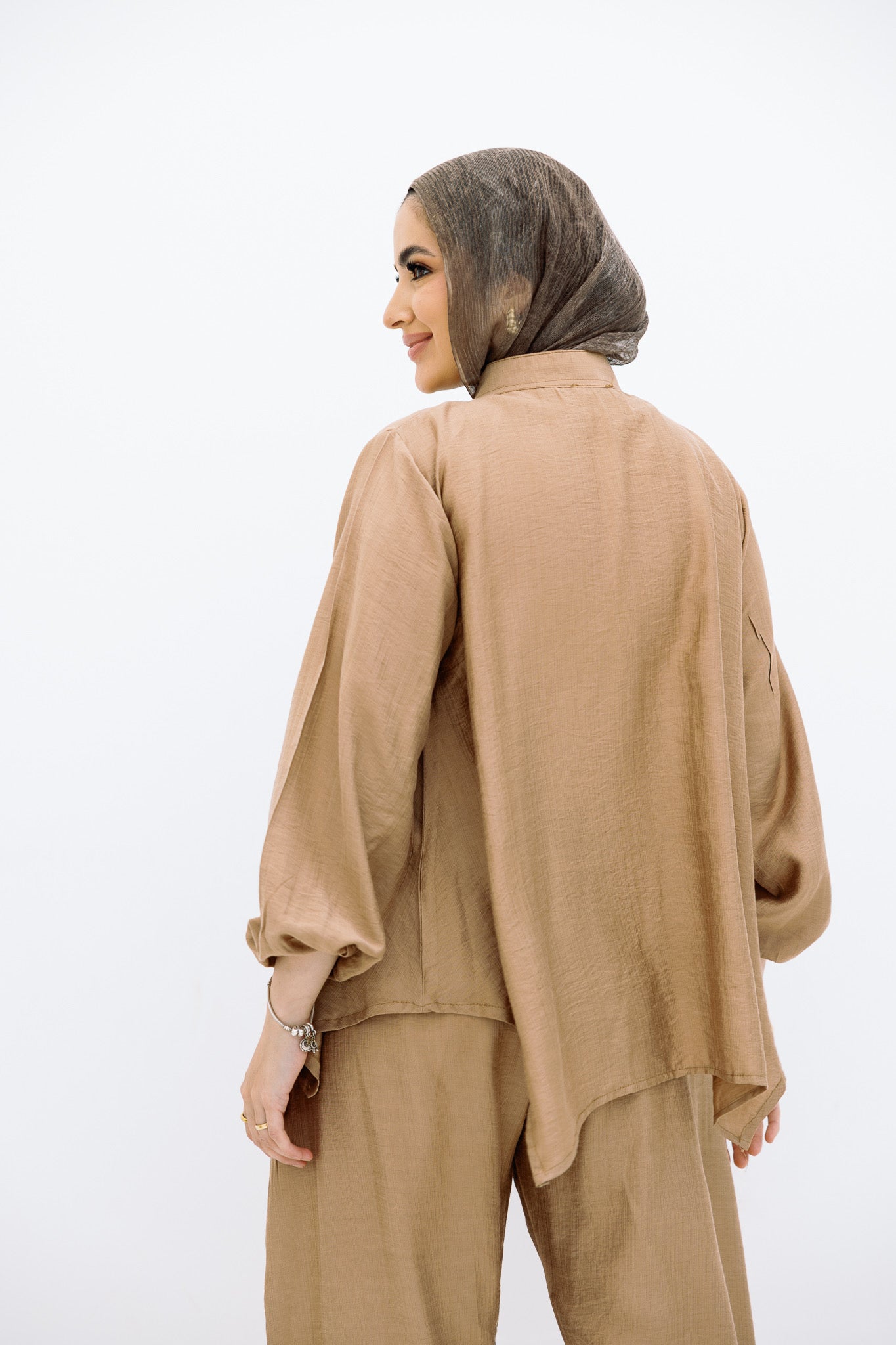 Beige Basic Blouse