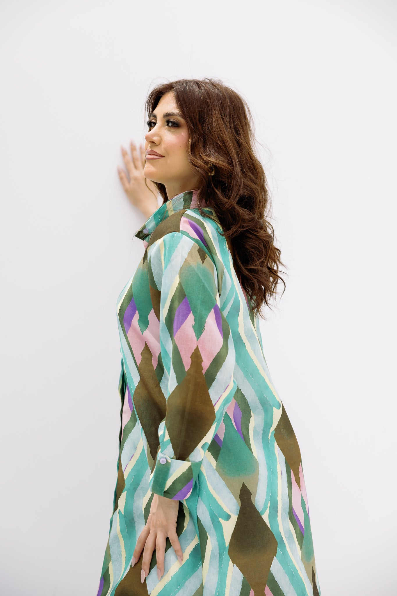 Aqua Shades Dress