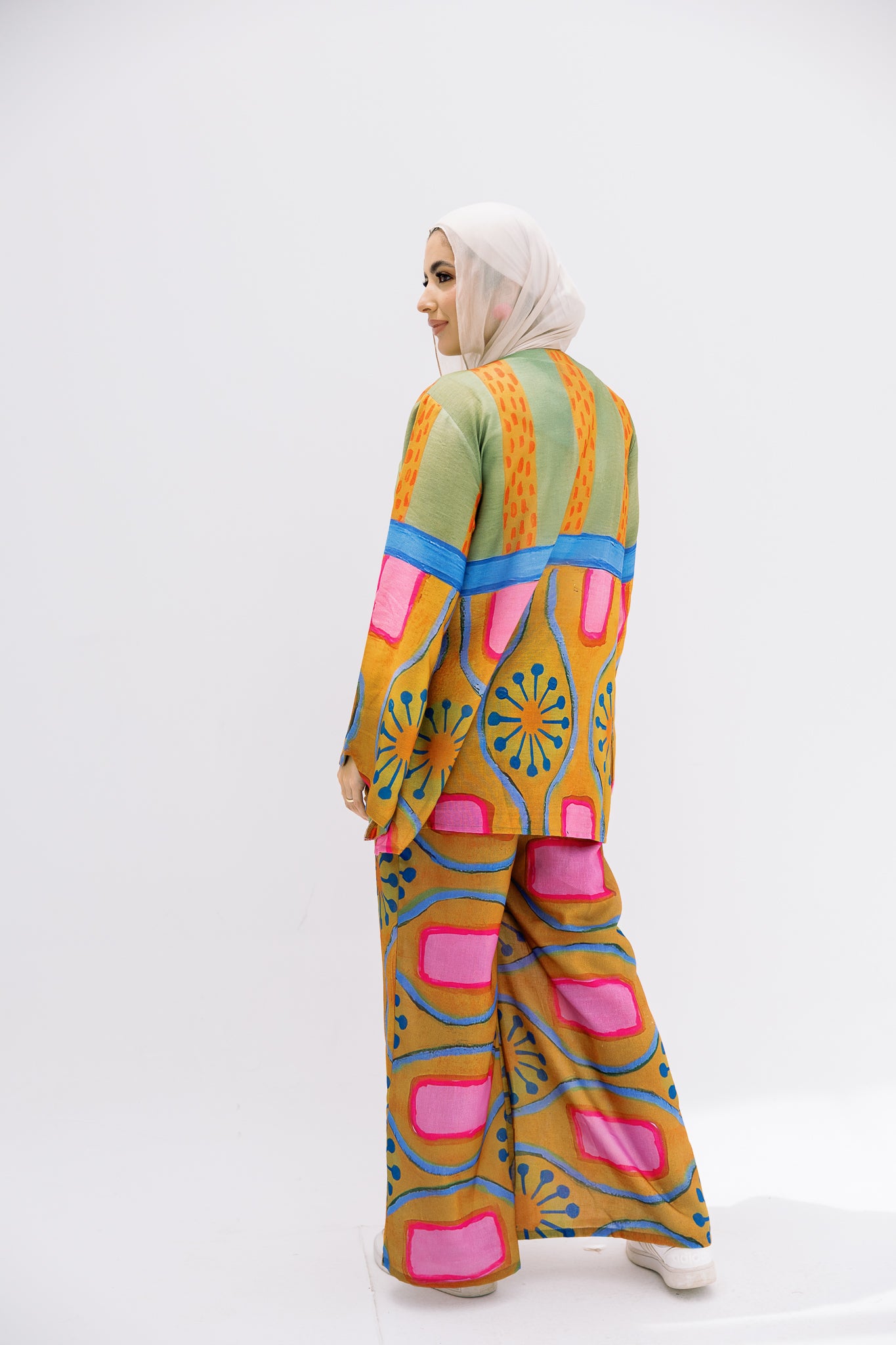 Mix Prints Suit