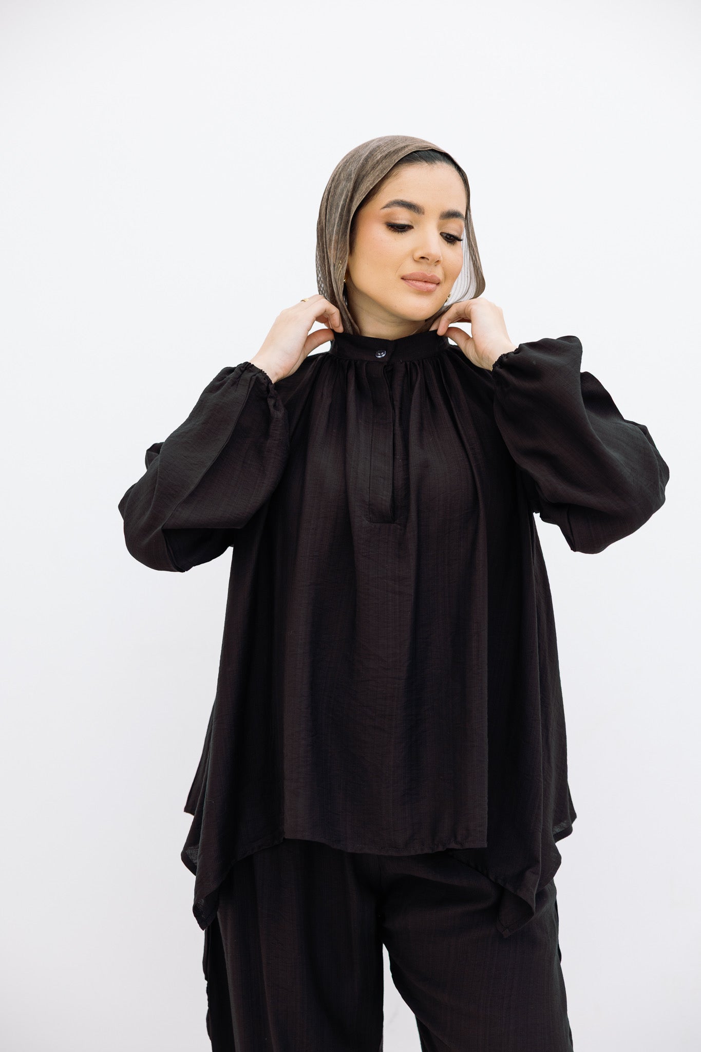 Black Basic Blouse