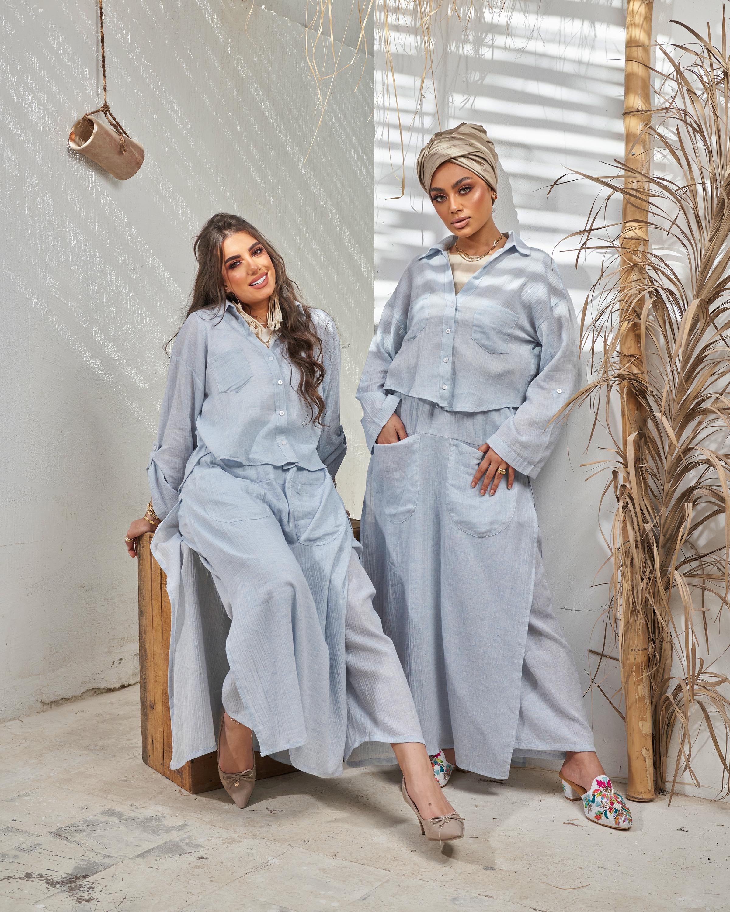 Baby Blue Glitzy Suit