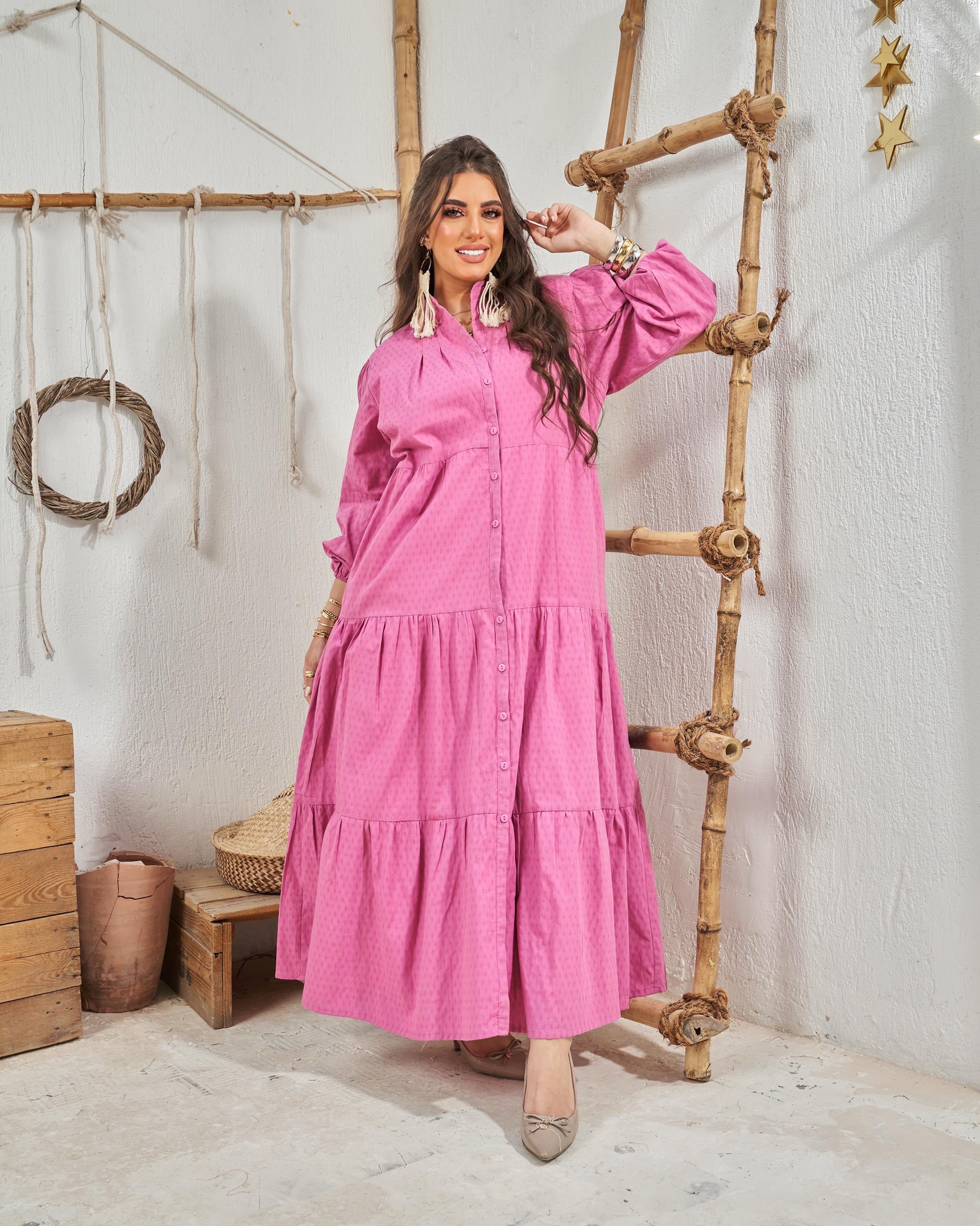 Fushia Basic Dress
