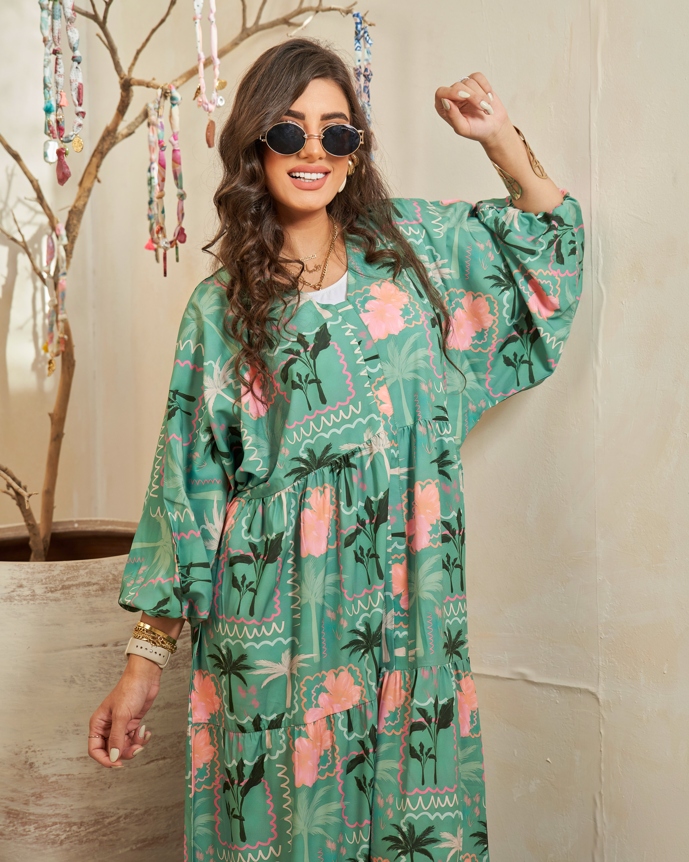 Olive Pinky Dress